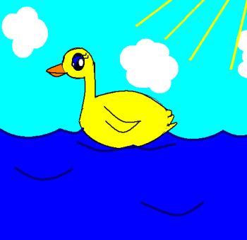 350x339 How To Draw How To Draw A Duck For Kids