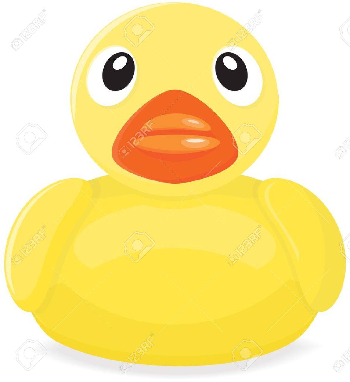 1192x1300 Yellow Rubber Duck Drawing. Royalty Free Cliparts, Vectors,