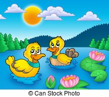 218x194 Duck Pond Illustrations And Clipart. 727 Duck Pond Royalty Free
