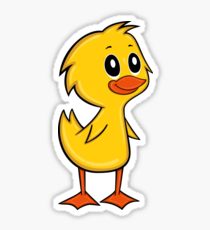 210x230 Duckling Drawing Stickers Redbubble