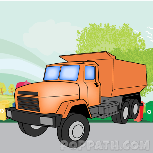 512x512 Truck Pop Path
