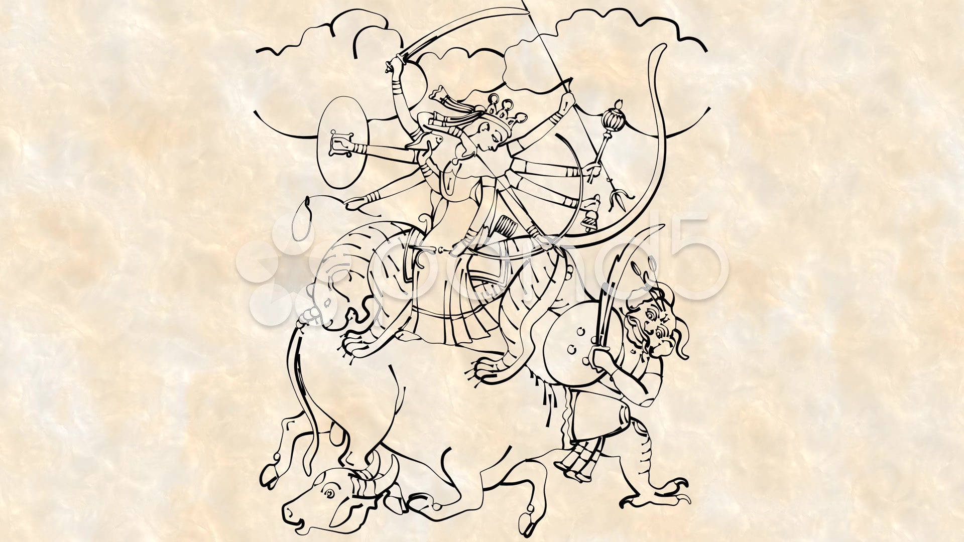 1920x1080 Hindu Goddess