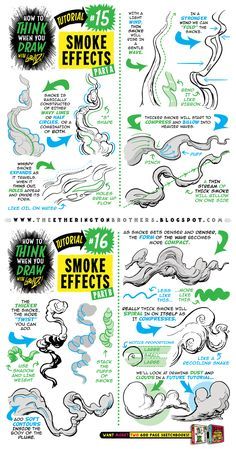 236x449 How To Draw Smoke Dust Cloud Effects Tutorial By Studioblinktwice
