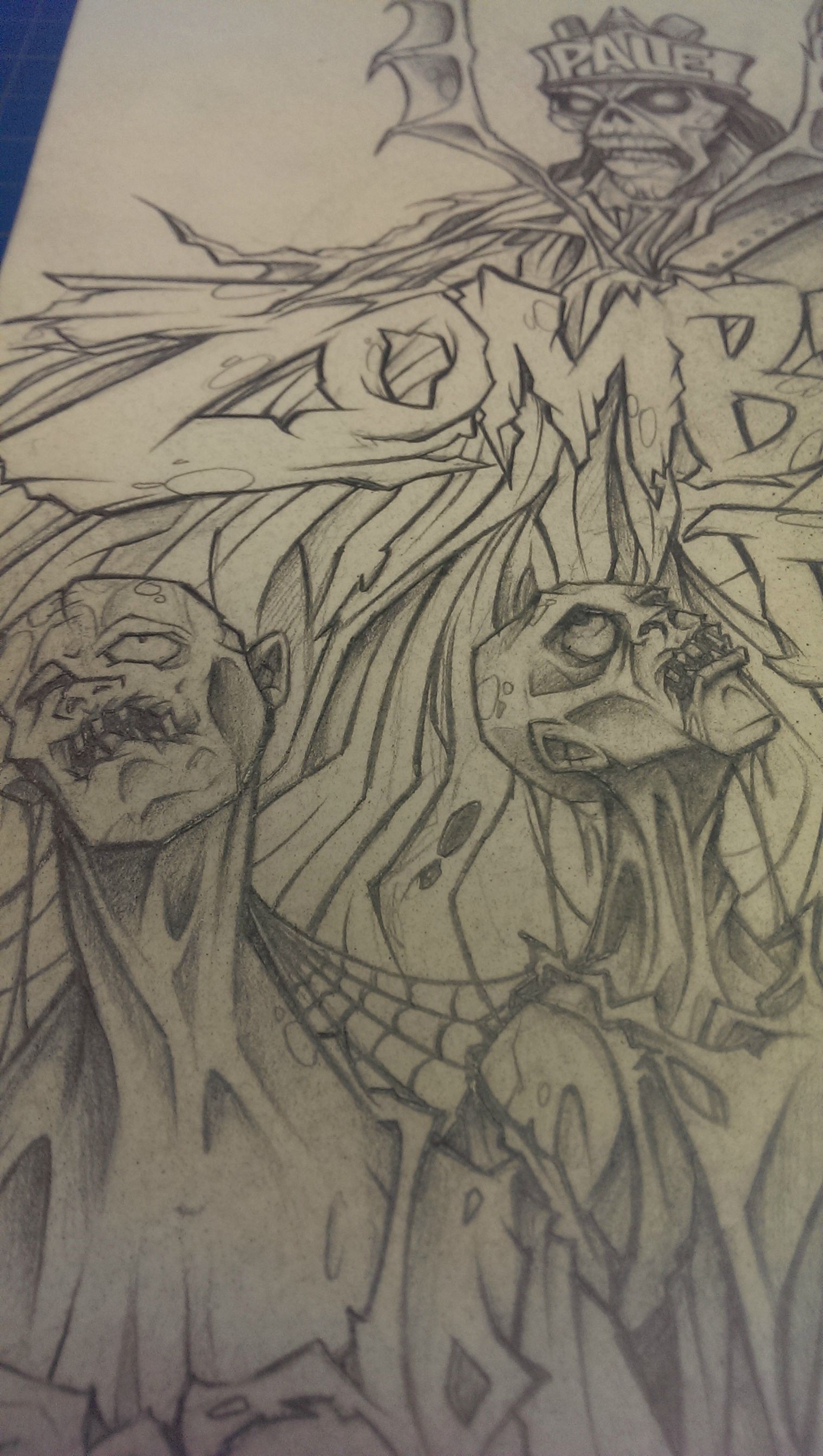 1520x2688 Zombie Dust Drawing I Did Last Night