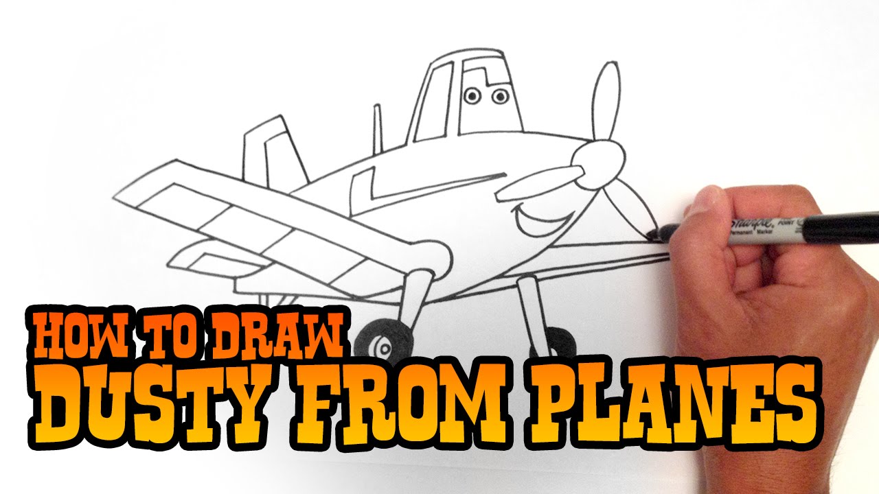 1280x720 How To Draw Dusty From Planes