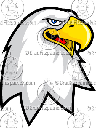 324x432 Eagle Clip Art Eagle Logo Graphics Clipart Eagle Mascot Logo