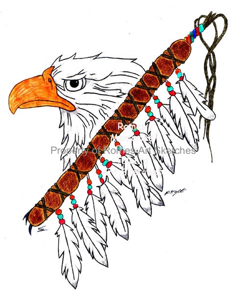 Eagle Feather Drawing at GetDrawings | Free download