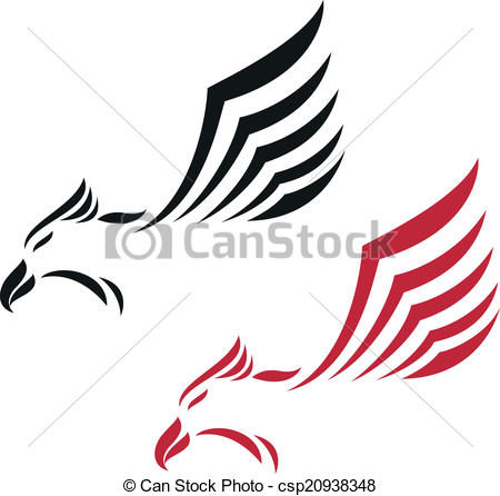 450x446 Vector Illustration Of Eagle Mascot Or Symbol Eps Vector