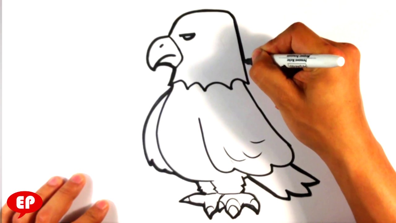 1280x720 How To Draw An Eagle