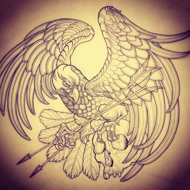 612x612 Pin By Toni L On Tattoos Are Art Eagle, Tattoo
