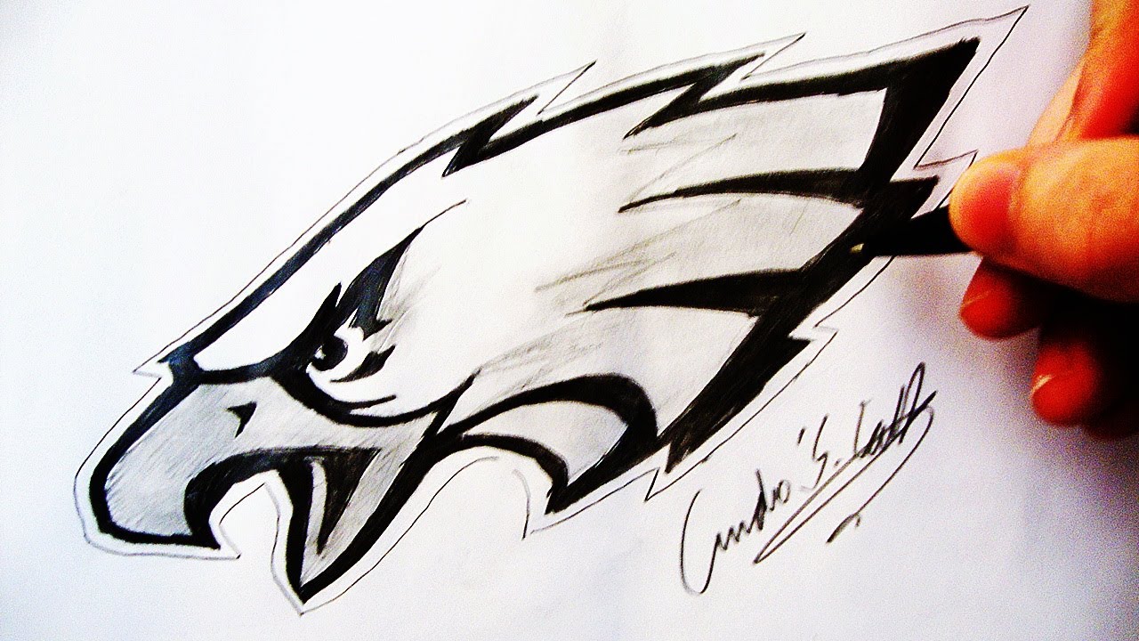 1280x720 Como Desenhar A Logo Philadelphia Eagles