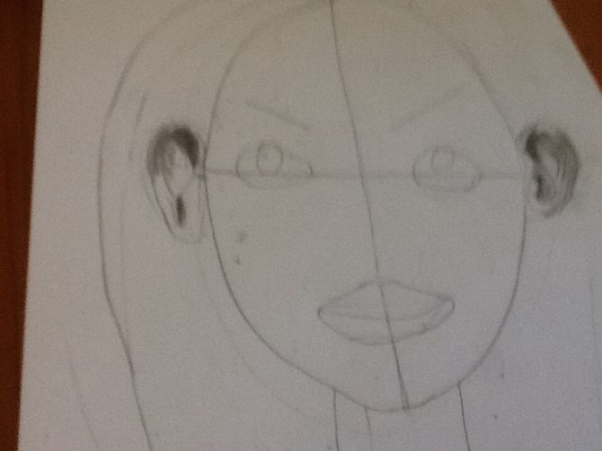 670x503 How To Draw Ears 6 Steps (With Pictures)