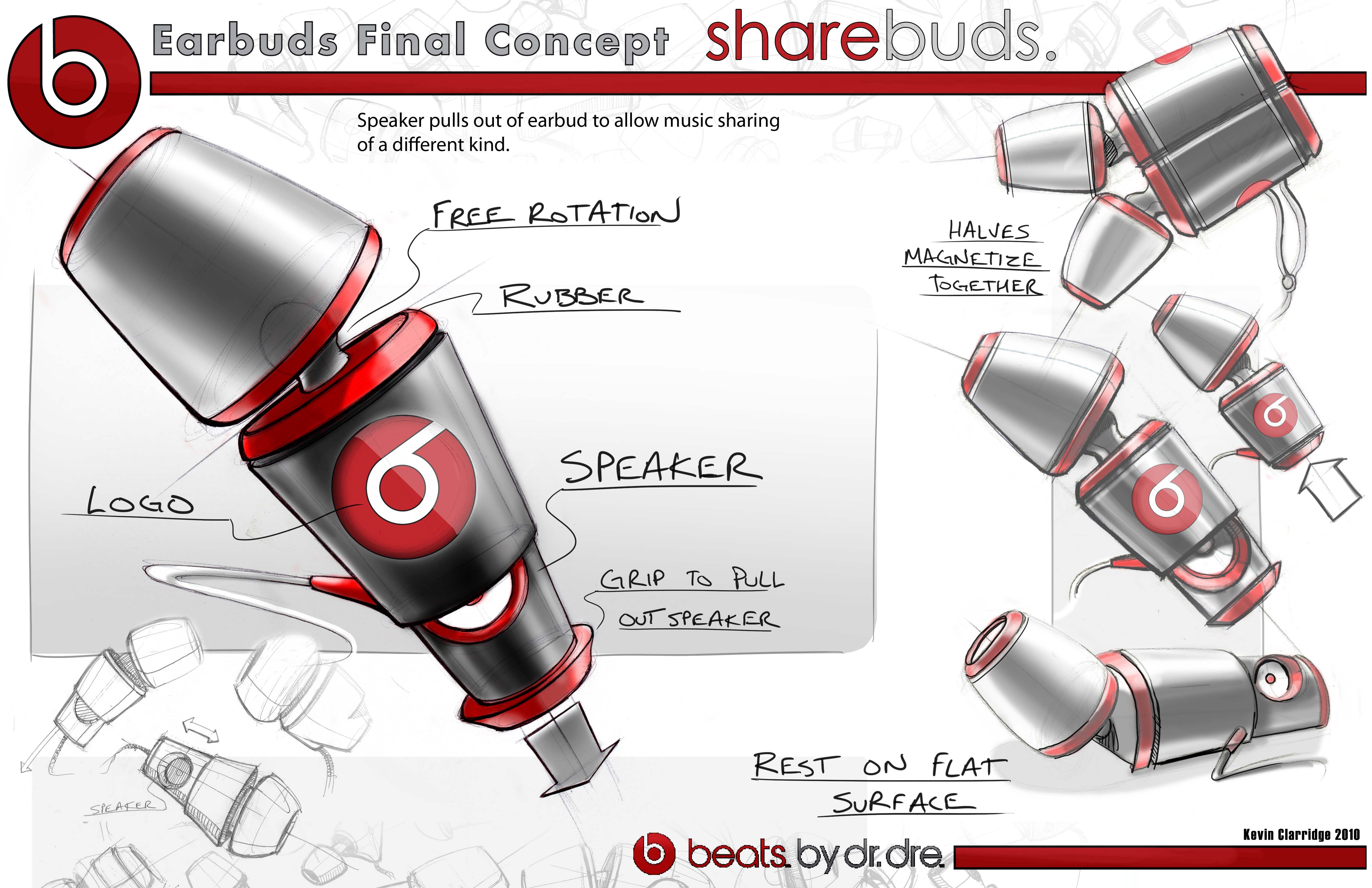 5100x3300 Ear Buds Ideation Design Drawing Sketches, Product