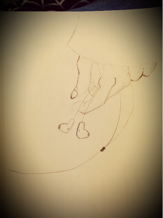 320x426 Earbuds Drawings On Paigeeworld. Pictures Of Earbuds