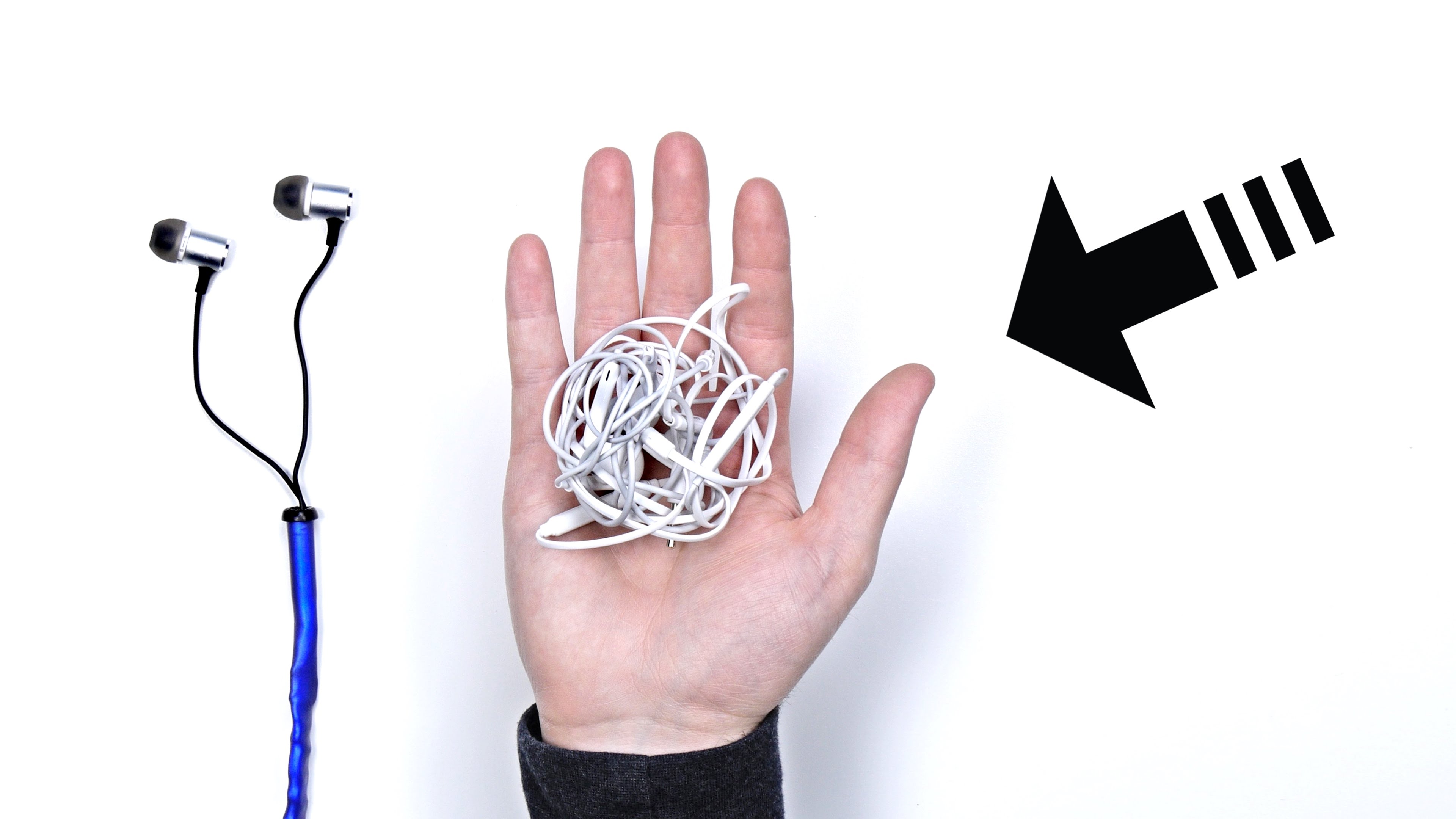 3840x2160 Never Tangle Earbuds