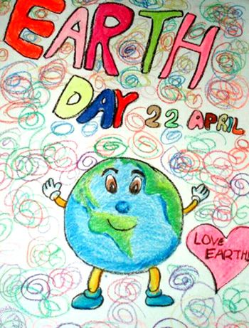 Earth Day Drawing at GetDrawings | Free download