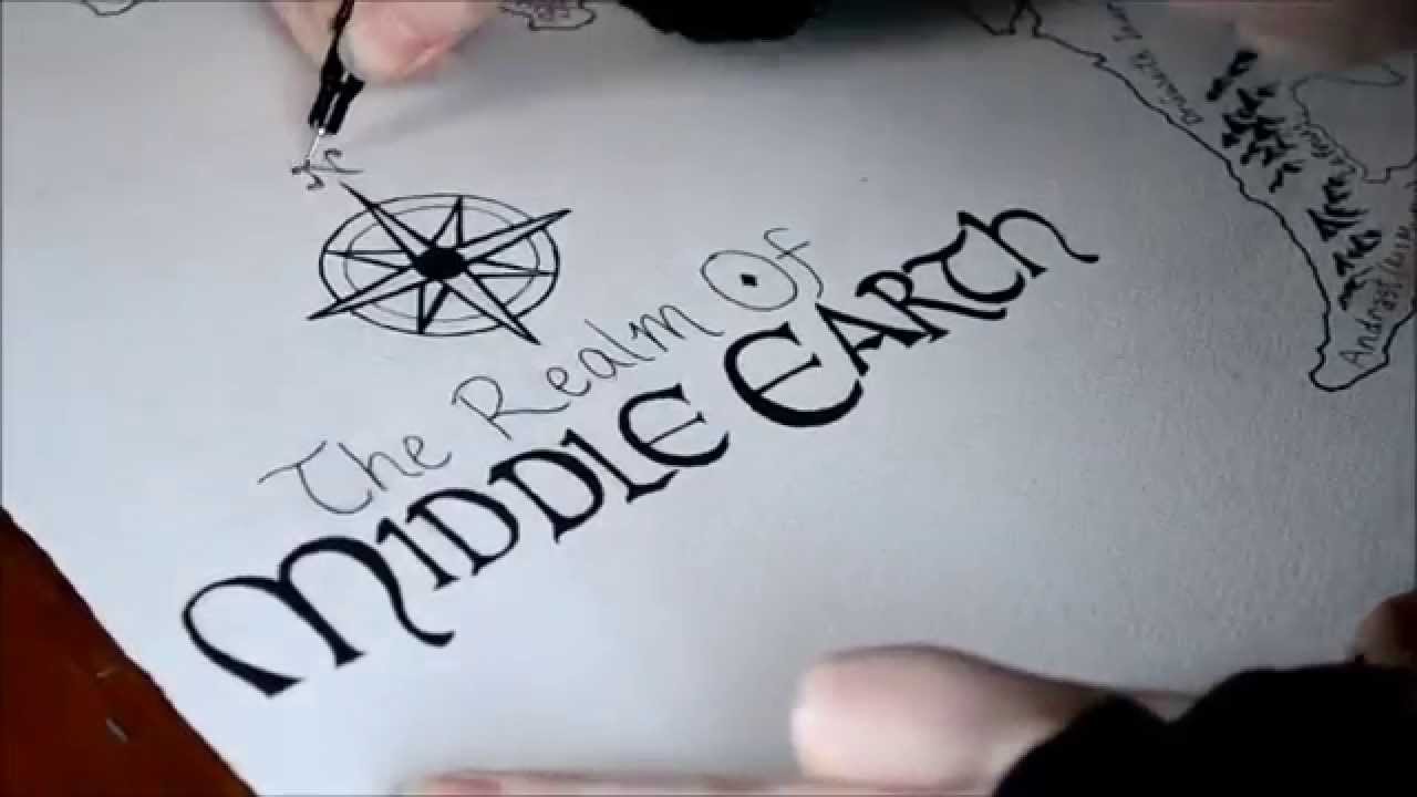 1280x720 Middle Earth Map Timelapse