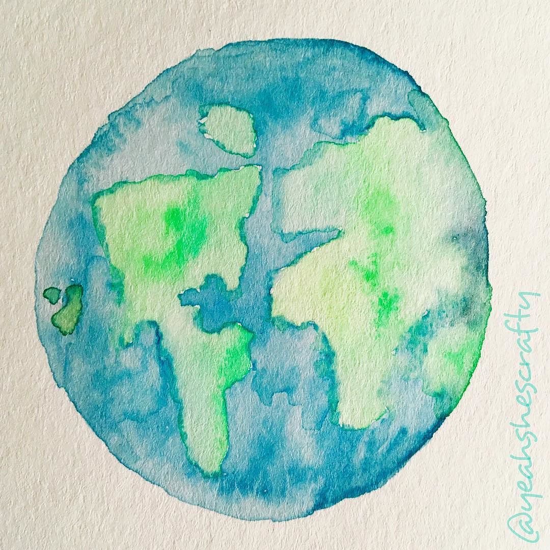 Earth Sketch Drawing at GetDrawings | Free download