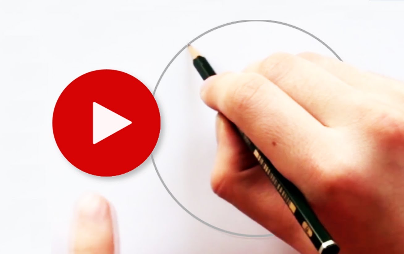 1308x824 How To Draw A Perfect Circle With Pencil Very Easy Drawing Tips