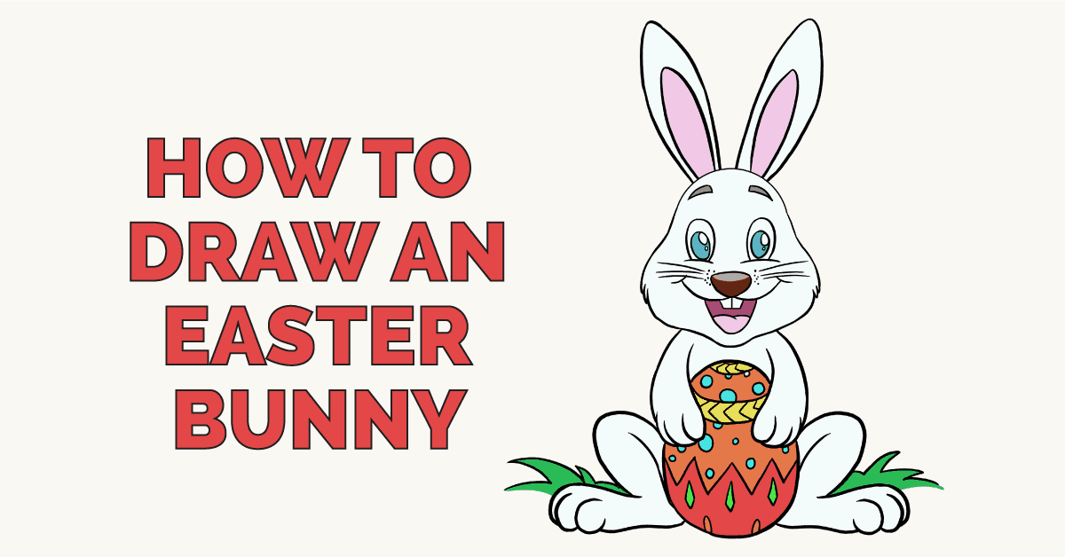 1200x628 How To Draw An Easter Bunny