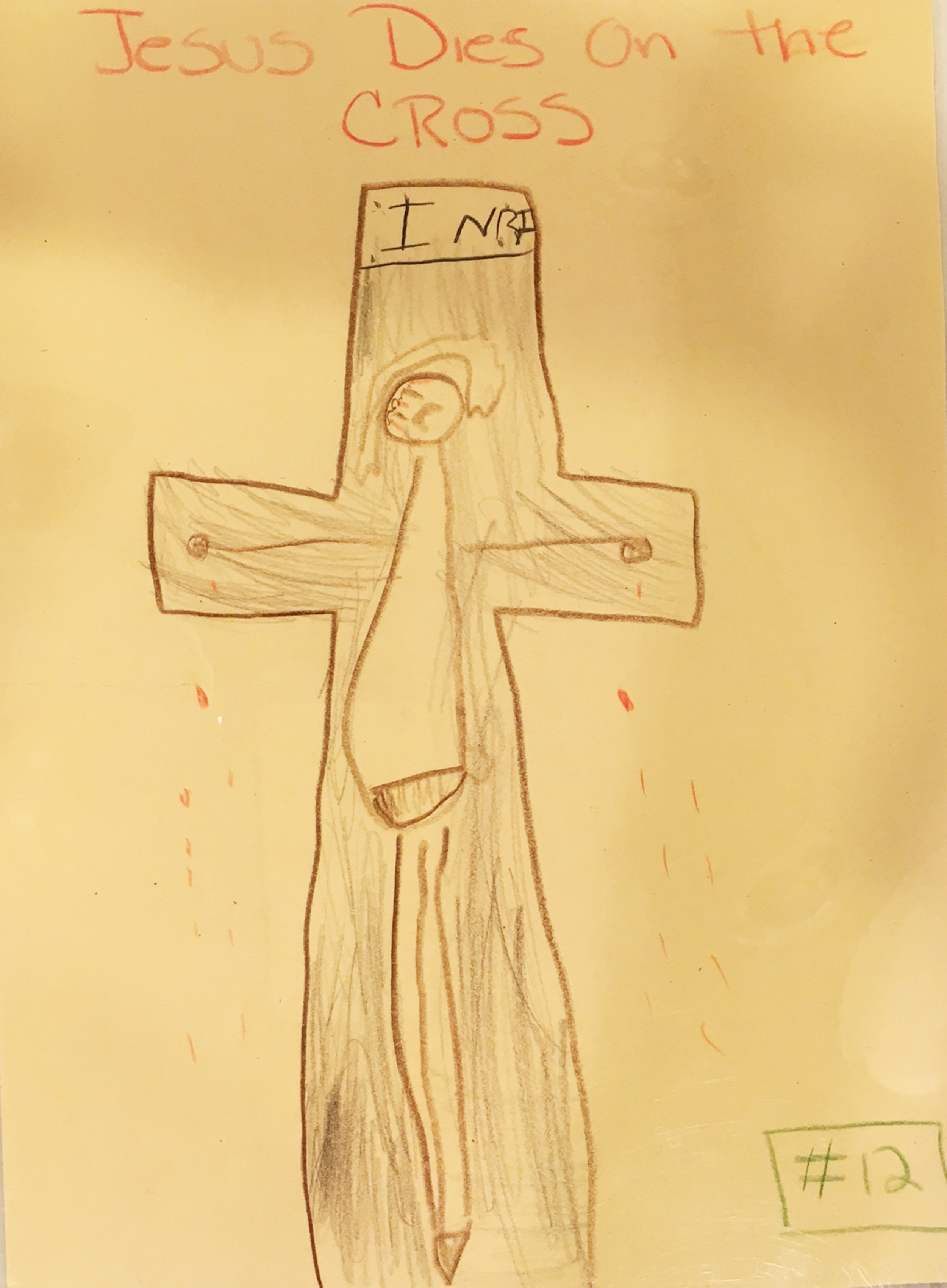 2500x3402 Stations Of The Cross Drawn By Children