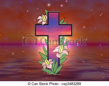 450x357 Easter Cross