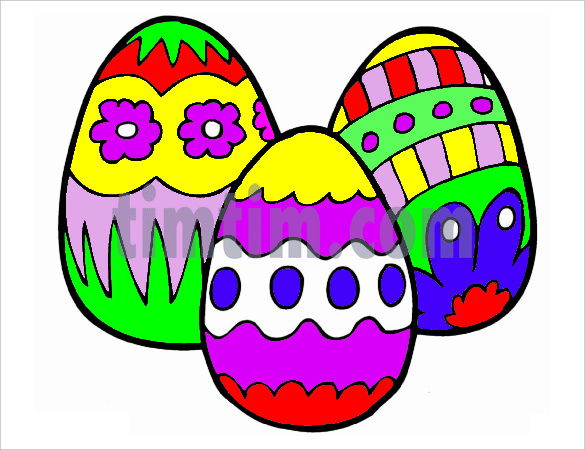585x450 Easter Drawings