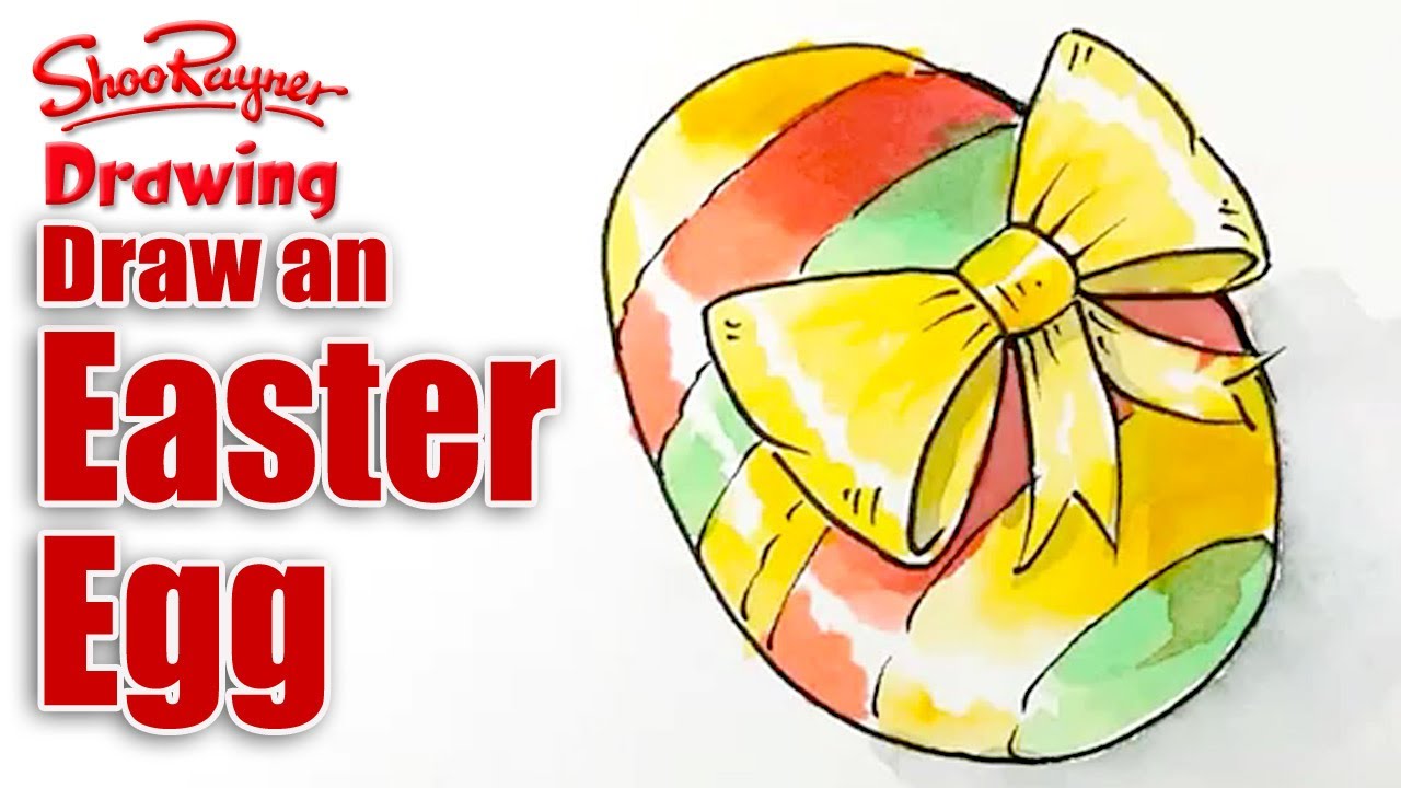 1280x720 How To Draw An Easter Egg
