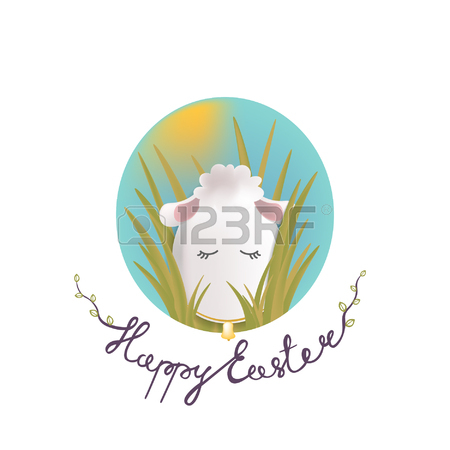 450x450 1,741 Easter Lamb Cliparts, Stock Vector And Royalty Free Easter