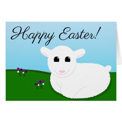 422x422 Sweet Smiling Lamb Drawing