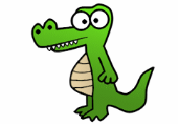 250x175 How To Draw Crocodiles Amp Alligators Drawing Tutorials Amp Drawing