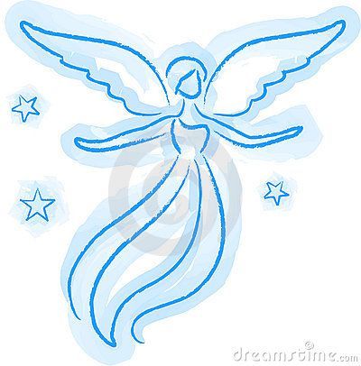 400x406 Angel Sketch Learn Even More