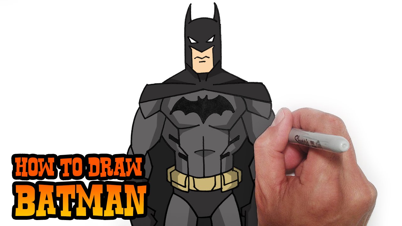 1280x720 How To Draw Batman Young Justice Video Lesson
