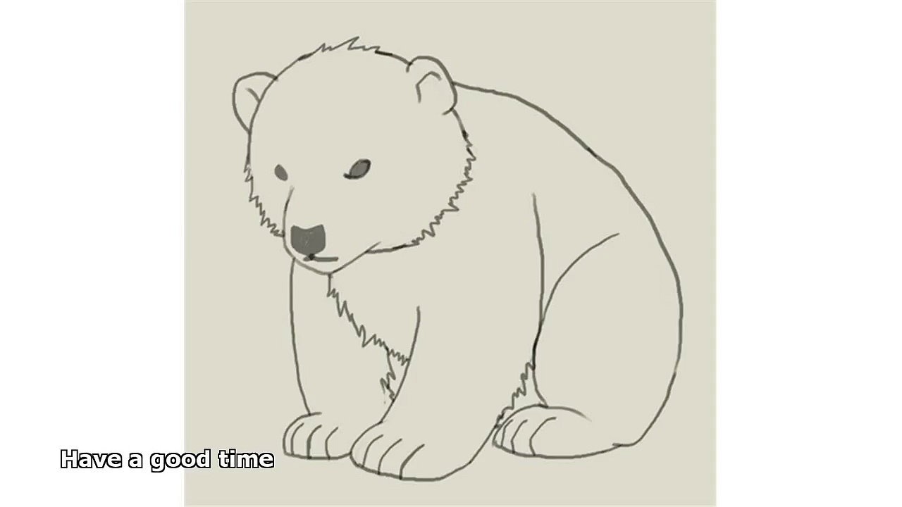 1280x720 Polar Bear Drawings