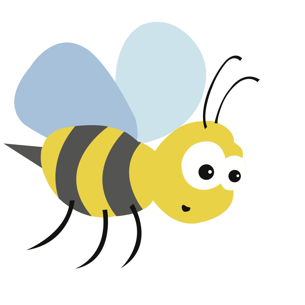 1050x1050 Simple Bumble Bee Drawing Free Svg File Download Bumble Bee