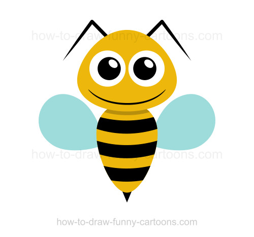 500x467 To Draw A Bee