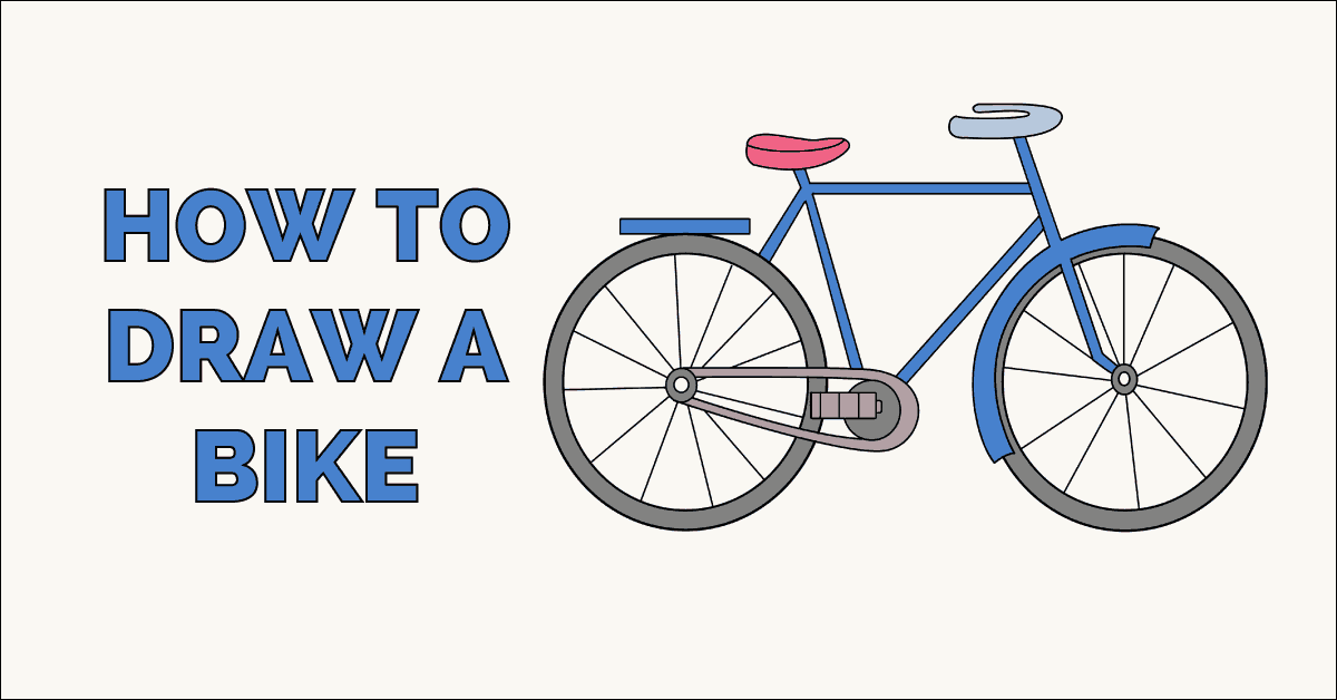 1200x628 How To Draw A Bike Really Easy Drawing Tutorial