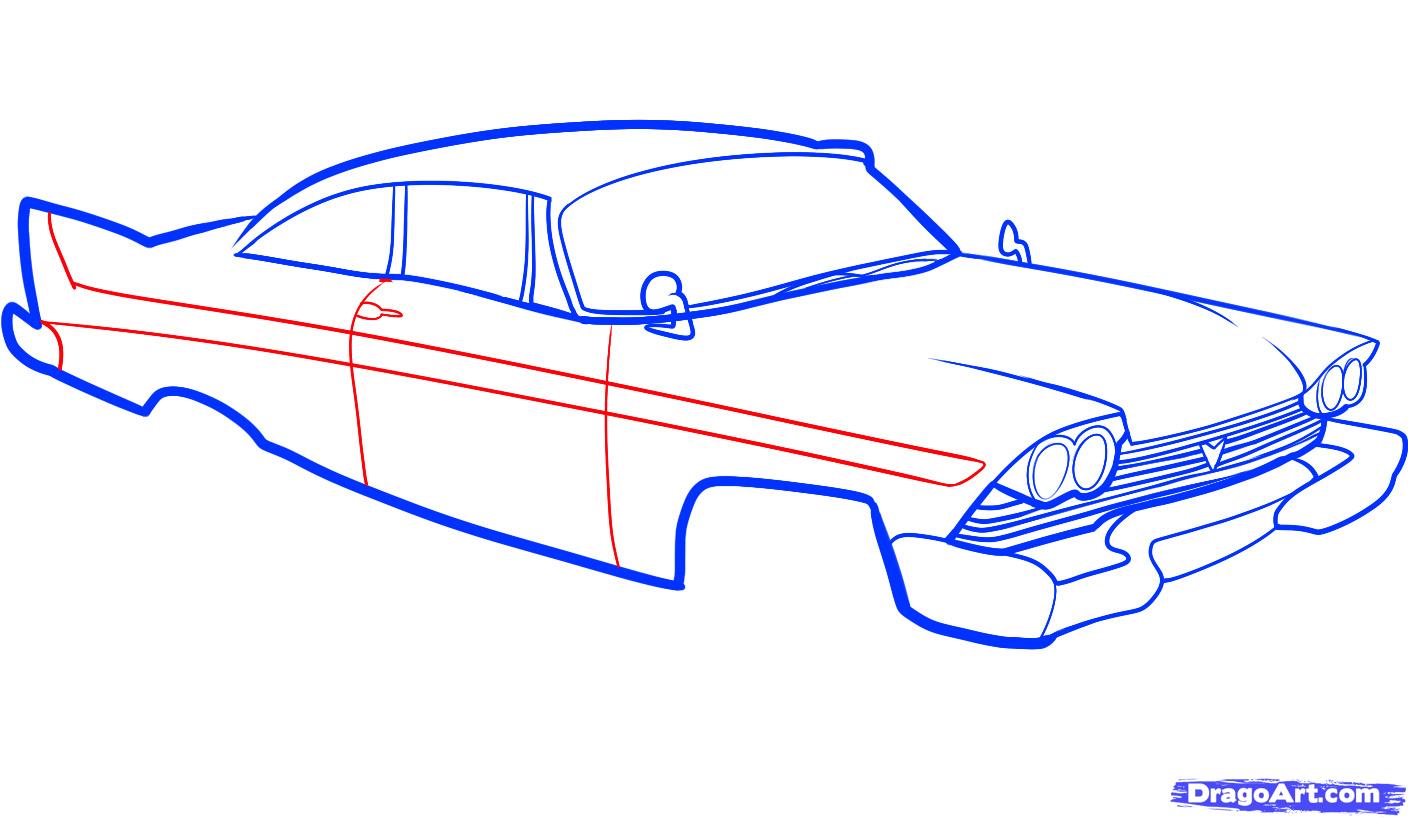 Easy Cars Drawing at GetDrawings | Free download