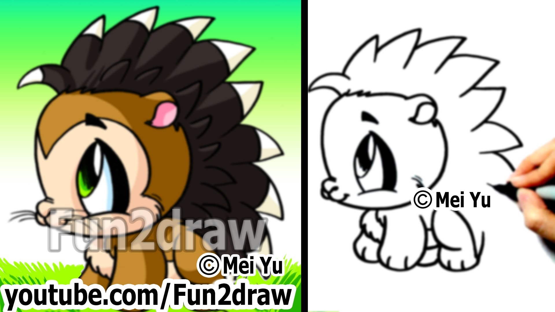 1920x1080 Easy Cartoon Drawing Tutorial