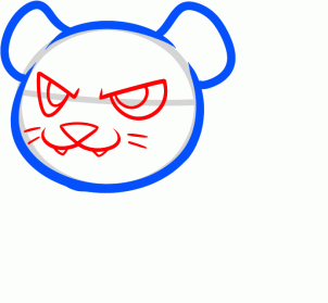 302x279 How To Draw How To Draw A Cougar For Kids