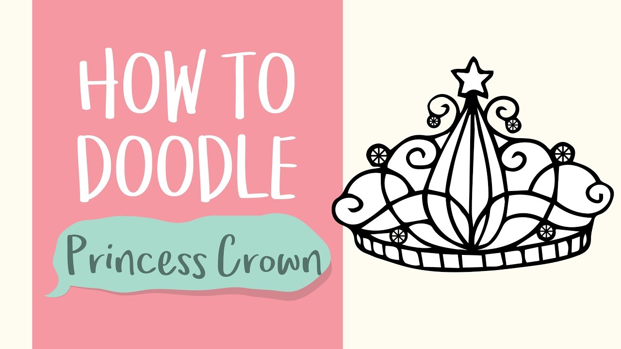 1280x720 How To Draw A Princess Crown (Easy Step By Step Drawing