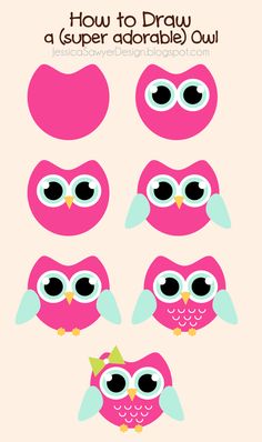 236x398 How To Draw An Owl. This Would Be Something To Do With My Kids
