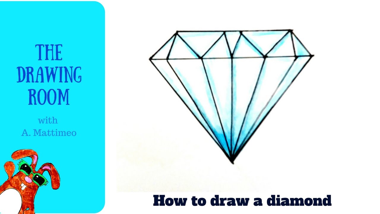 1280x720 How To Draw A Diamond Shape