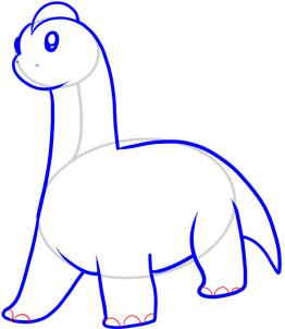262x302 How To Draw How To Draw A Dinosaur For Kids