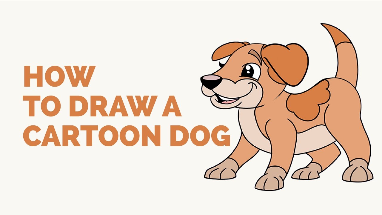 1280x720 How To Draw A Cartoon Dog