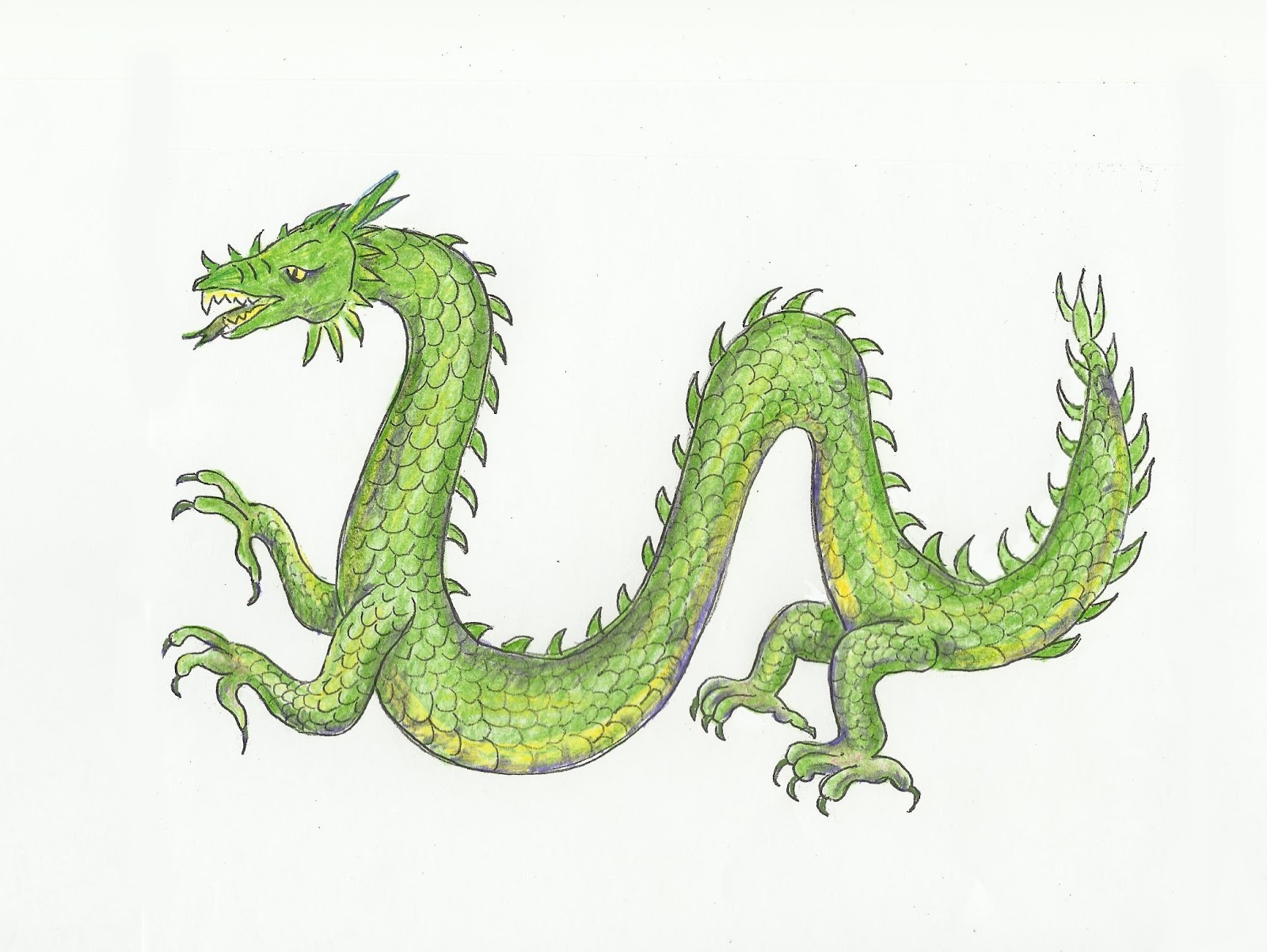 1600x1203 Draw A Dragon Art Class Ideas