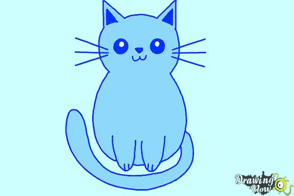 600x400 How To Draw A Kitten (Super Easy)