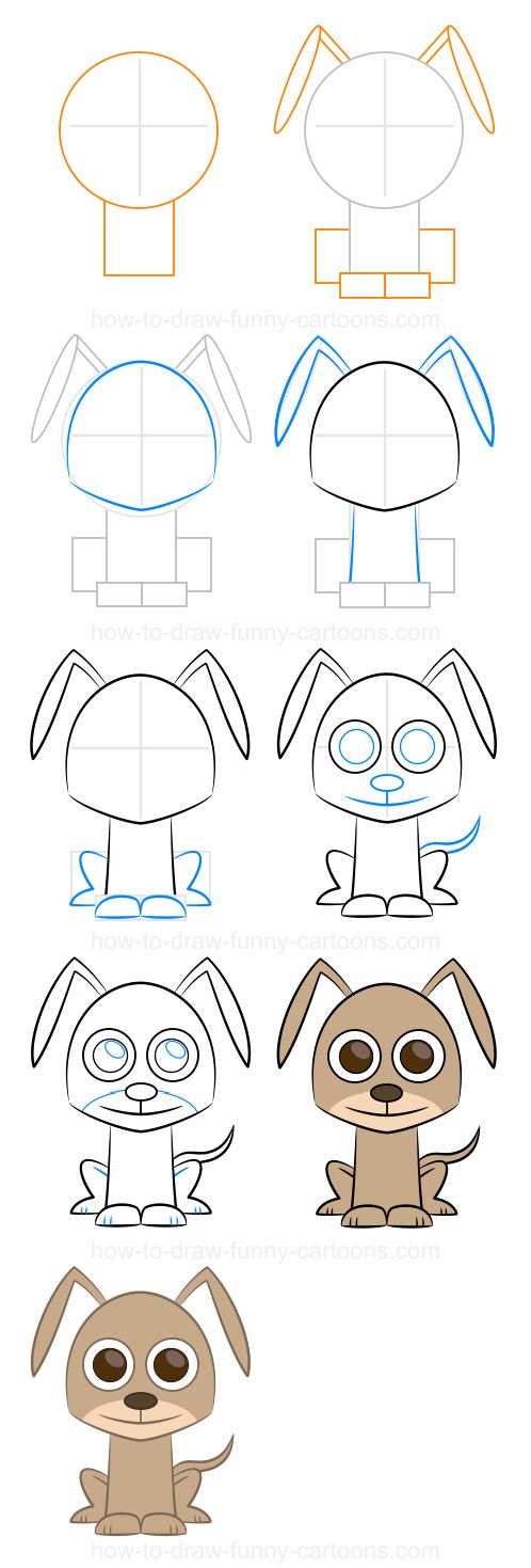 498x1469 Step By Step Drawing Lessons Dog Steps, Dog And Drawing Lessons