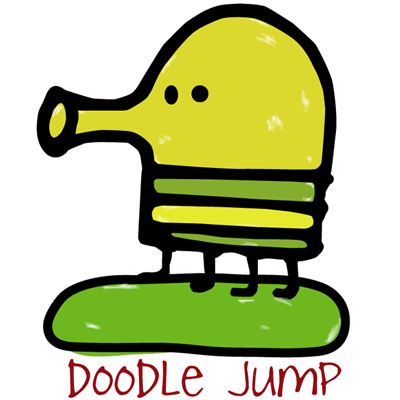 400x400 How To Draw The Doodler From Doodle Jump Game With Easy Step By