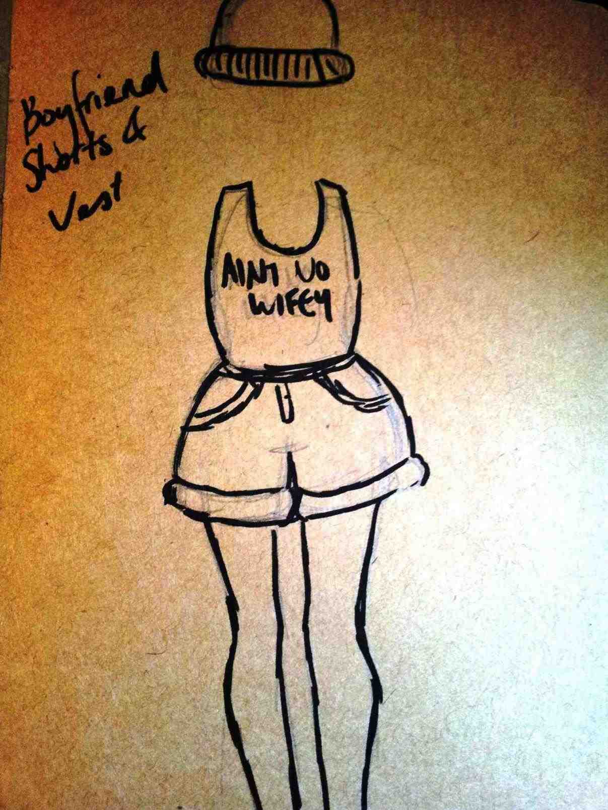 1207x1609 The Images Collection Of Tumblr Girls How To Draw A Swag Girl S